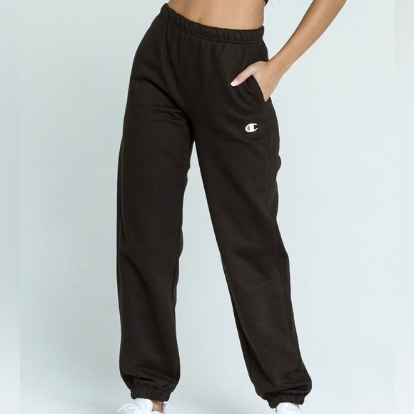 Champion Pants - Champion Black Sweatpants Joggers